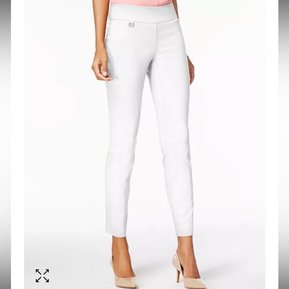 Alfani tummy control pull-on ankle pant size 10